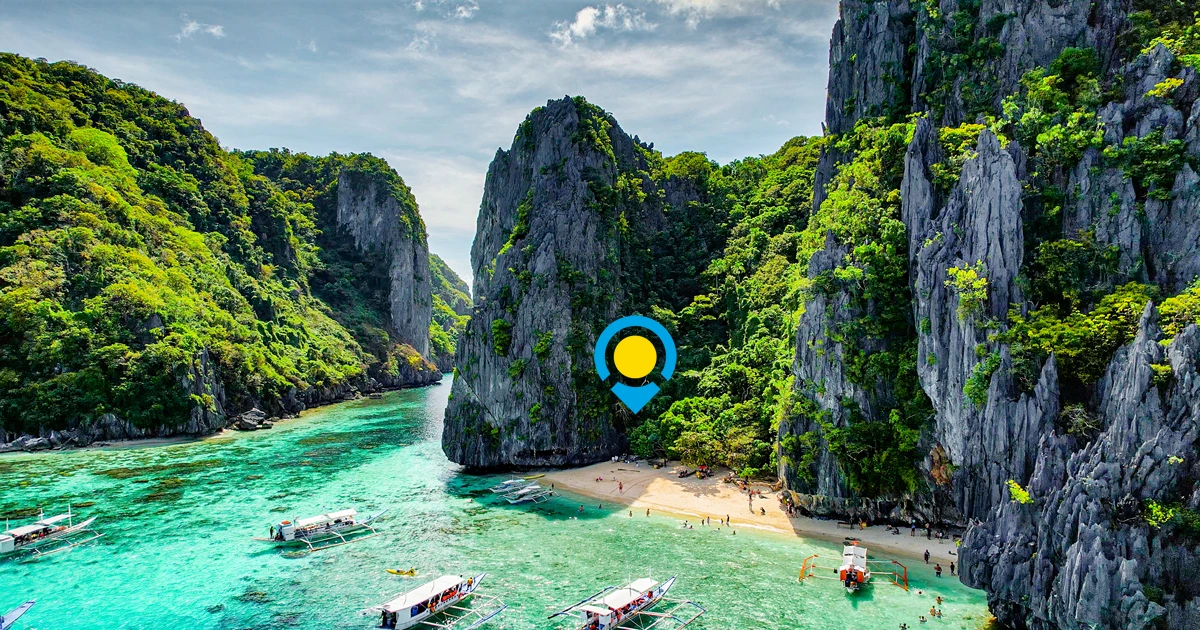 Palawan White Sand Beach