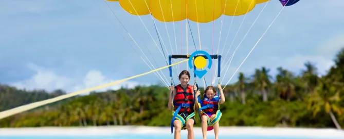 Parasailing in Boracay Island