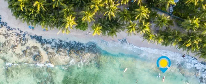 Surfing in Siargao Island, Philippines