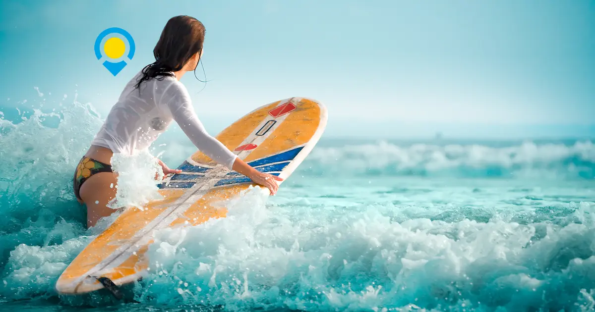 Surfing in the Philippines